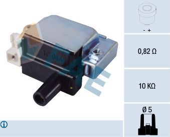 Катушка зажигания FAE для Rover 600 1993-1999. Артикул 80299