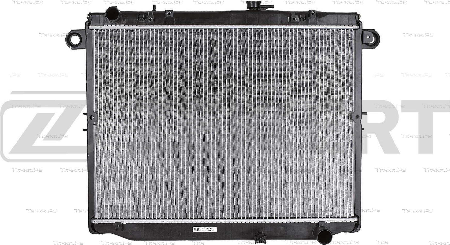 Радиатор охлаждения двигателя Zekkert для Lexus LX 470 1998-2008. Артикул MK-1388