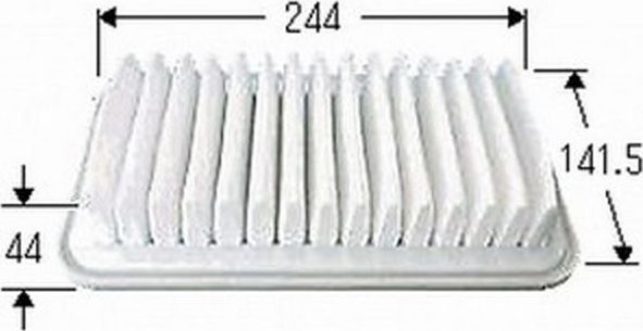 Воздушный фильтр JS Asakashi. Артикул A740J