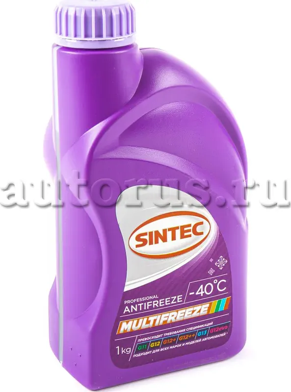 Sintec ANTIFREEZE MULTI FREEZE Sintec. Артикул 800533