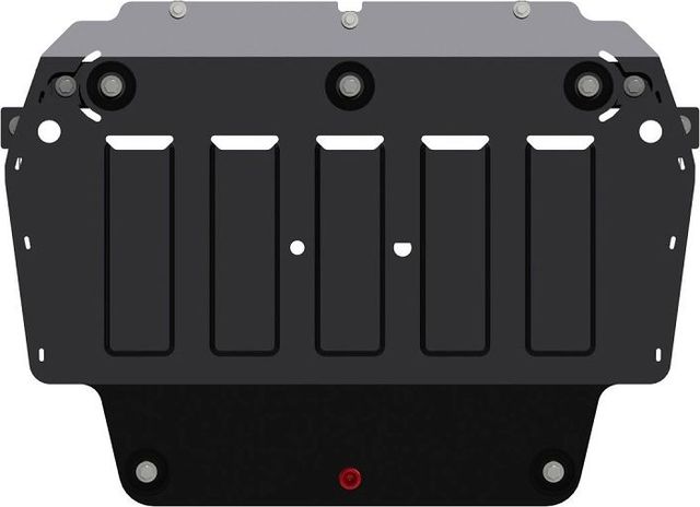 Защита Шериф (2 мм) для картера и КПП Volkswagen Caddy IV (для а/м с ППП и без ППП) 2015-2020. Артикул 26.3102