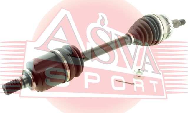 Полуось (привод в сборе, приводной вал) Asva. Артикул HYDL-IX55