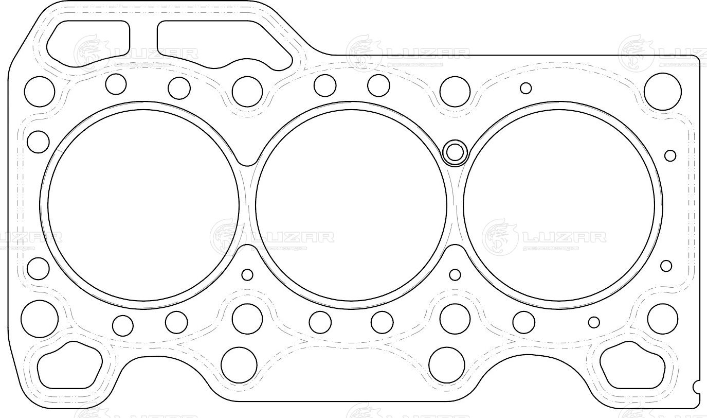 Прокладка ГБЦ Luzar. Артикул LES 10507