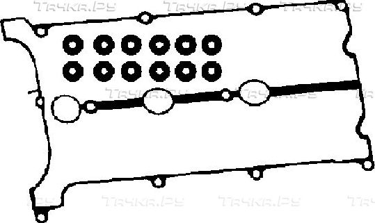 Прокладка клапанной крышки Corteco правый/левый для Mazda MX-3 I 1992-1997. Артикул 440201P
