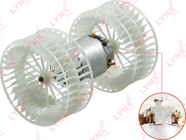 Вентилятор, мотор печки (отопителя) салона LYNXauto. Артикул RF-1773