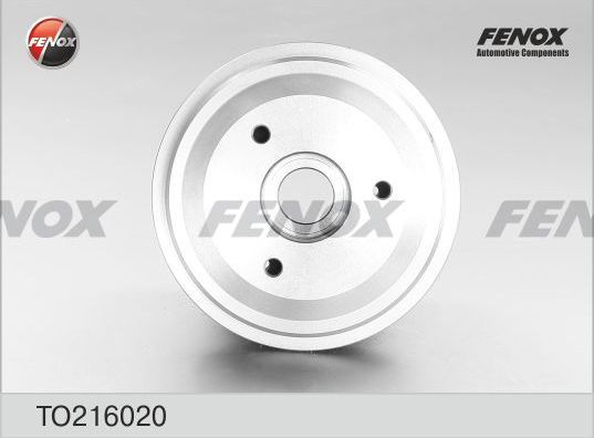 Тормозной барабан Fenox задний для Citroen Saxo 1996-2004. Артикул TO216020