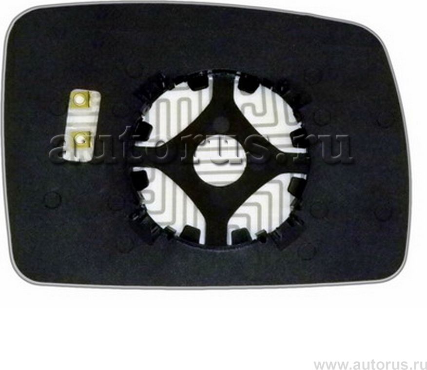 Эл. Зеркальный левый сферический голубой с обогревом (Ergon). Артикул 54350418