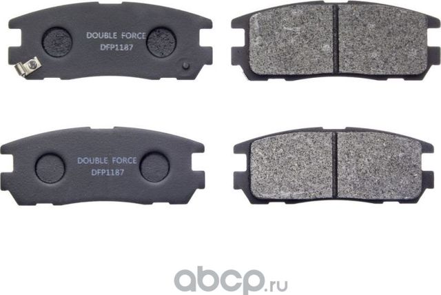 Колодки тормозные дисковые Double Force Double Force. Артикул DFP1187