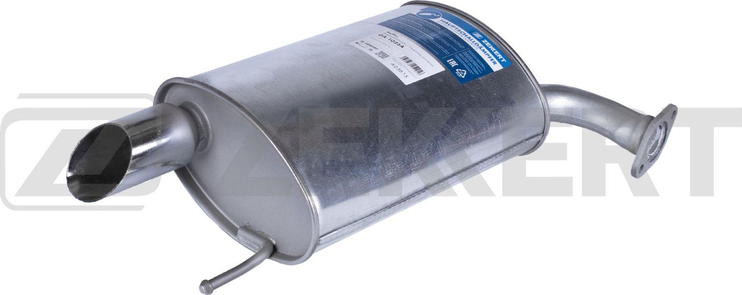 Глушитель Zekkert (высококачественная сталь). Артикул GA-1025A