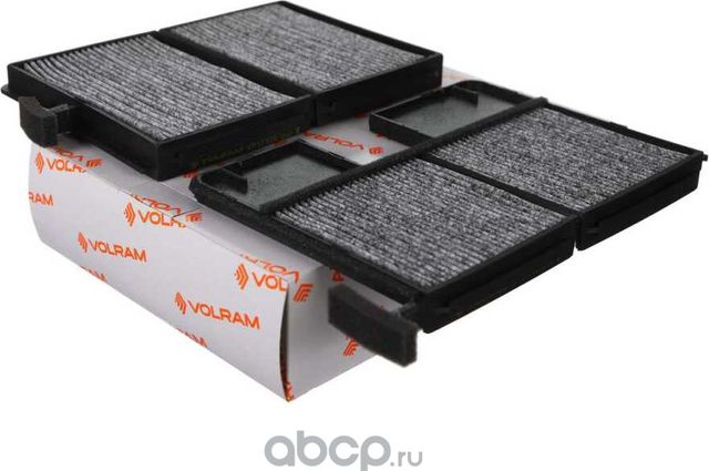 ФИЛЬТР САЛОННЫЙ TOYOTA AVENSIS I 1.6-2.0 98-03/CARINA E 1.6-2.0 92-97, угольный (Volram). Артикул VR17158