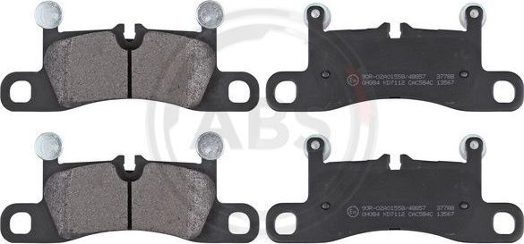 Тормозные колодки ABS. Артикул 37788