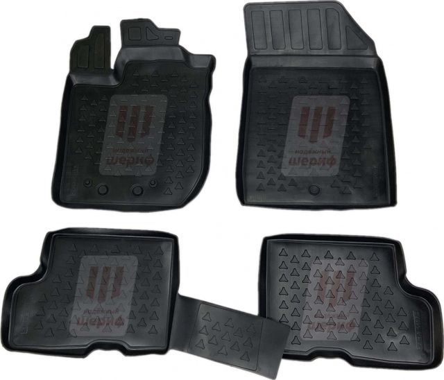 Коврики Delform в салон ВАЗ Lada Xray 2015-2026 ЭКО. Артикул S0807E