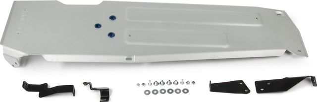 Защита алюминиевая Rival для топливного бака Jeep Wrangler JL 2-дв. 4WD 2017-2026. Артикул 2333.2746.1.6