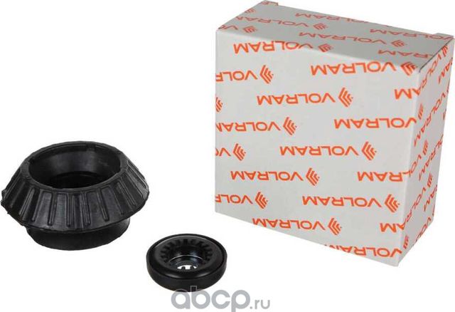 ОПОРА СТОЙКИ ПЕРЕДНЕЙ ПОДВЕСКИ CHEVROLET AVEO 02-10, передняя, лев/пр, с подшипн (Volram). Артикул VR14132