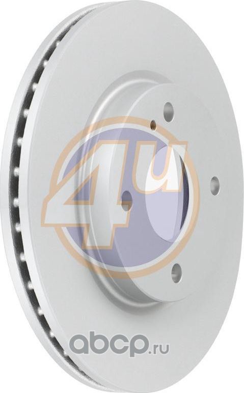 ДИСК ТОРМОЗНОЙ ПЕР FORD FIESTA VI 2008/08- (258X23)ВЕНТ (С ПОКРЫТИЕМ) (4U). Артикул 4UBD0135