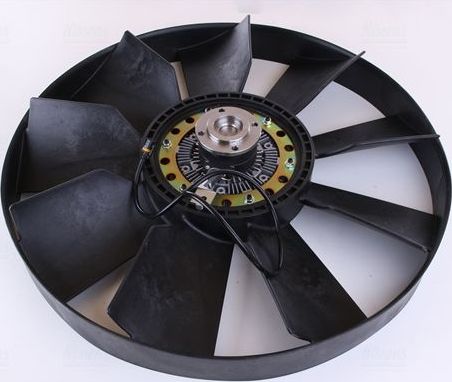 Муфта (вискомуфта) вентилятора Nissens (алюминий). Артикул 86232