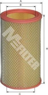 Воздушный фильтр MFilter. Артикул A 107