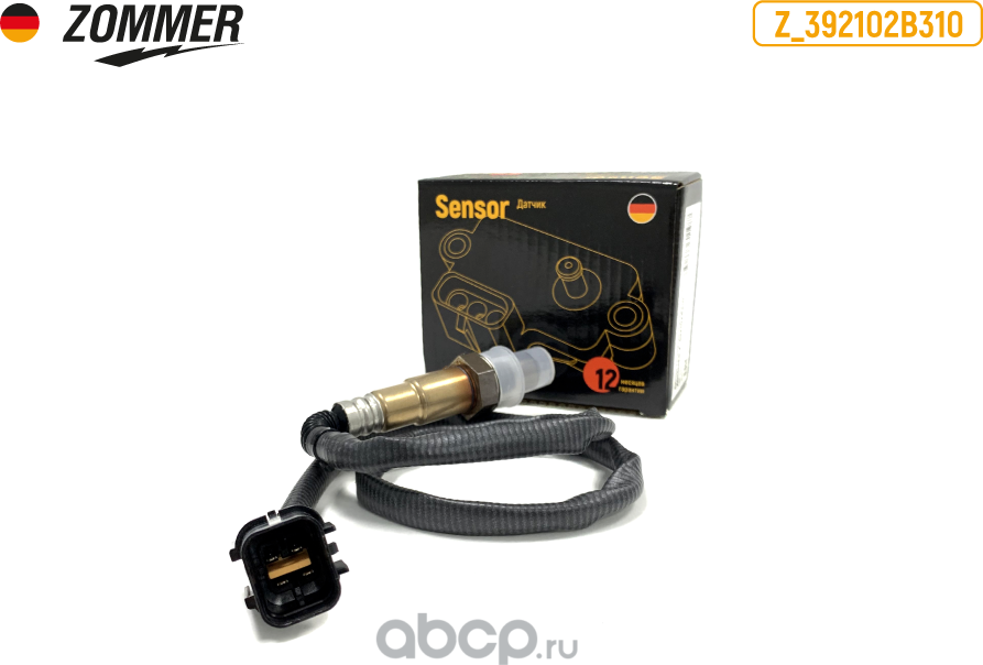 ДАТЧИК КИСЛОРОДА HYUNDAI CRETA 1.6L ДО КАТ. (С 2016 Г.В.) ZOMMER Zommer. Артикул Z392102B310