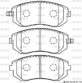 Тормозные колодки Advics. Артикул SN692P
