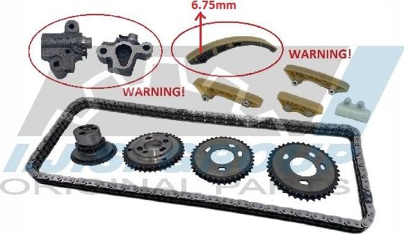 Цепь ГРМ IJS Group. Артикул 40-1121FK