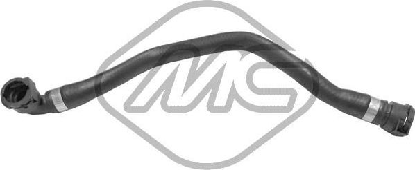 Патрубок радиатора (системы охлаждения) Metalcaucho для BMW X5 II (E70) 2006-2010. Артикул 99183