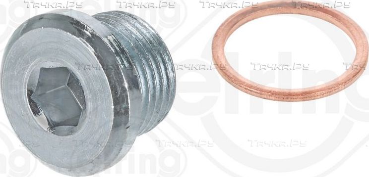 Сливная пробка масляного поддона двигателя Elring для BMW X5 II (E70) 2006-2013. Артикул 877.870