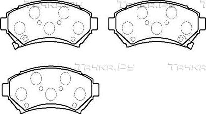 Тормозные колодки HSB передние для Cadillac Eldorado X 1991-2002. Артикул HP5113