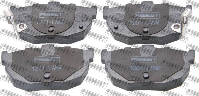 Тормозные колодки Febest. Артикул 1201-LANR