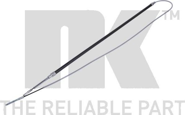Трос ручника (тросик ручного тормоза) NK. Артикул 901512