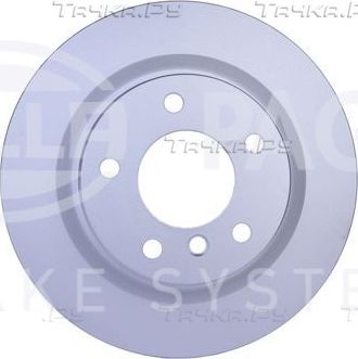 Тормозной диск Hella PRO задний для BMW 1 I (E81/E82/E87/E88) 2004-2011. Артикул 8DD 355 111-281