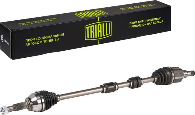 Полуось (привод в сборе, приводной вал) Trialli передняя правая для Nissan Juke I 2010-2019. Артикул AR 1422