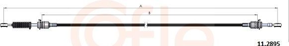 Трос переключения передач КПП Cofle. Артикул 11.2895