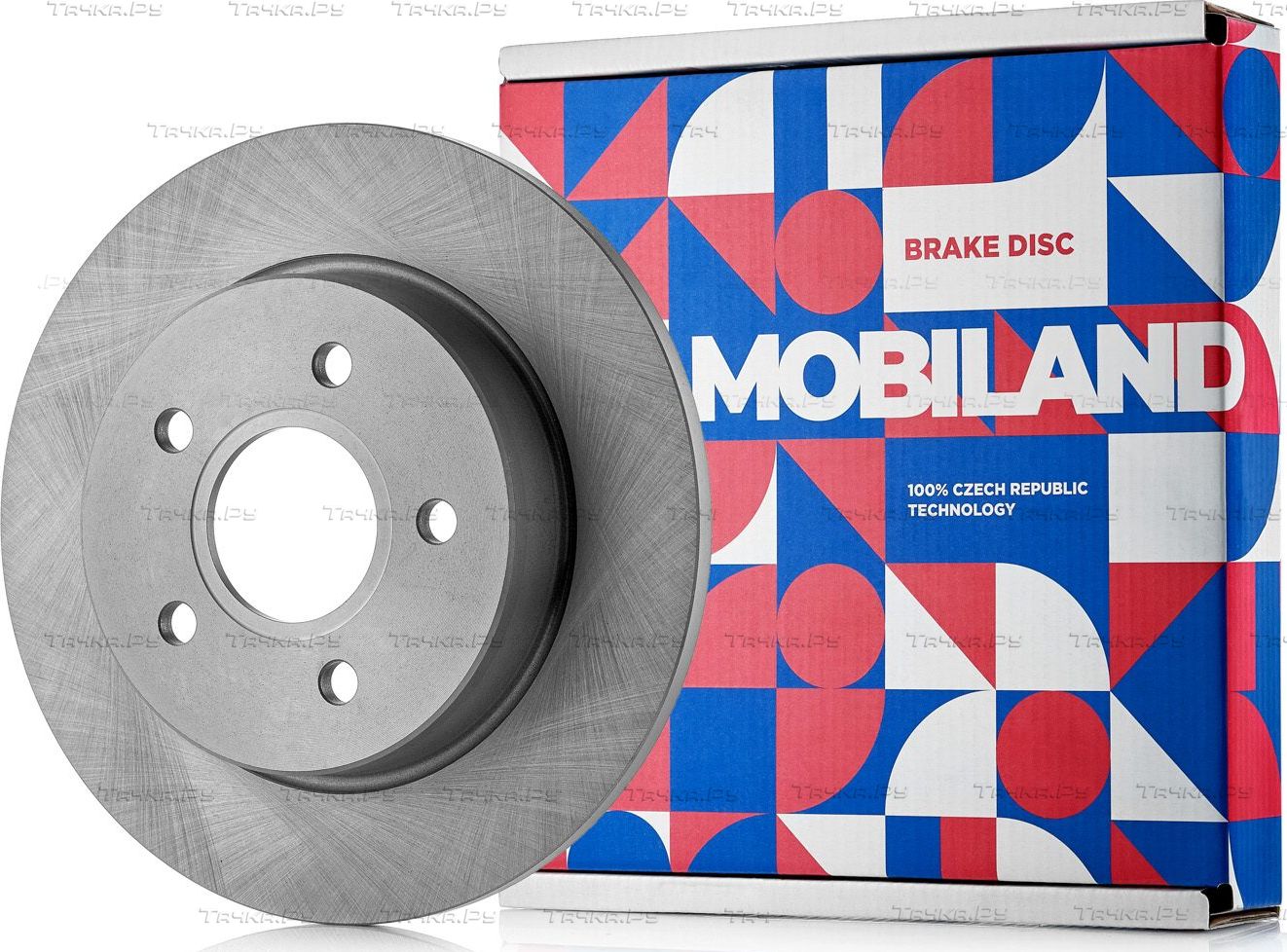 Тормозной диск Mobiland задний для Ford C-MAX I 2007-2010. Артикул 416202310
