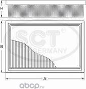 Салонный фильтр SCT-Germany. Артикул SA 1133