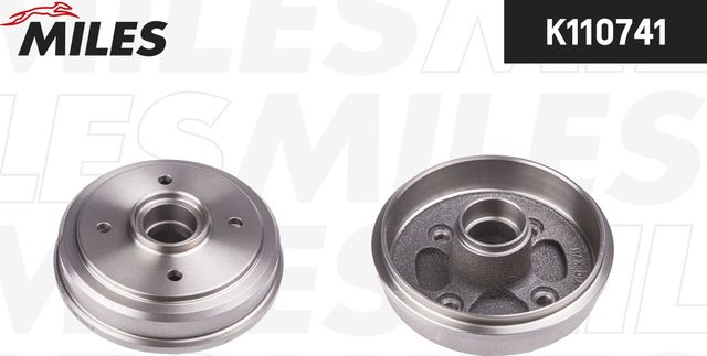 Тормозной барабан Miles задний для Daewoo Matiz I 1998-2015. Артикул K110741