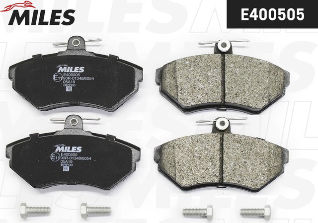 Тормозные колодки Miles (Low-Metallic). Артикул E400505