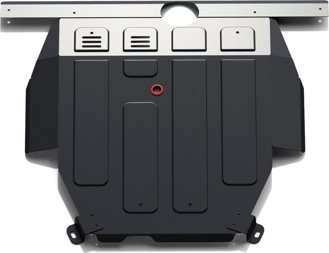 Защита АвтоБРОНЯ для картера и КПП Toyota Ipsum M10 4WD 1996-2001. Артикул 111.05741.1