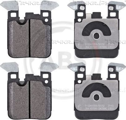 Тормозные колодки ABS задние для BMW 1 III (F40) 2011-2026. Артикул 37953