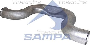 Глушитель Sampa передний для Volvo  FH16 II 2012-2026. Артикул 031.369