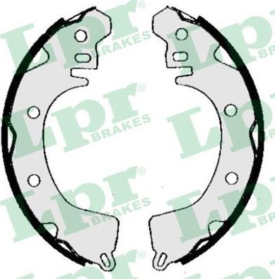 Тормозные колодки LPR. Артикул 05260