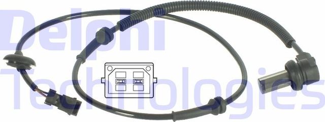 Датчик ABS Delphi передний для Audi A4 I (B5) 1994-1998. Артикул SS20004