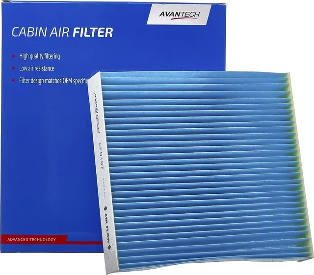 Фильтр салона LEXUS IS/LS/RX/GX, TOYOTA Auris, Camry, Corolla, RAV4 (2006-) (Avantech). Артикул CF0107