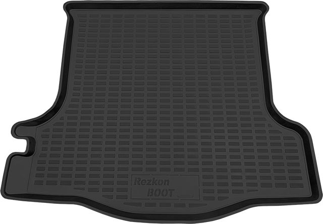 Коврик пластиковый Rezkon для багажника Renault Logan II 2012-2026. Артикул 5029015200
