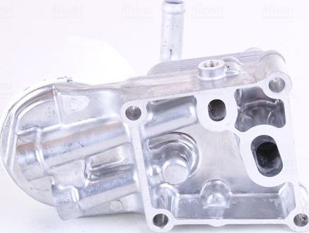 Радиатор масляный (маслоохладитель) для двигателя Nissens (алюминий). Артикул 90696