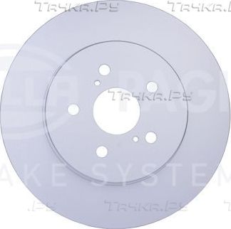 Тормозной диск Hella PRO передний для Geely Atlas I 2016-2026. Артикул 8DD 355 114-981