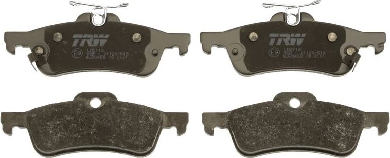 Тормозные колодки TRW COTEC. Артикул GDB3458