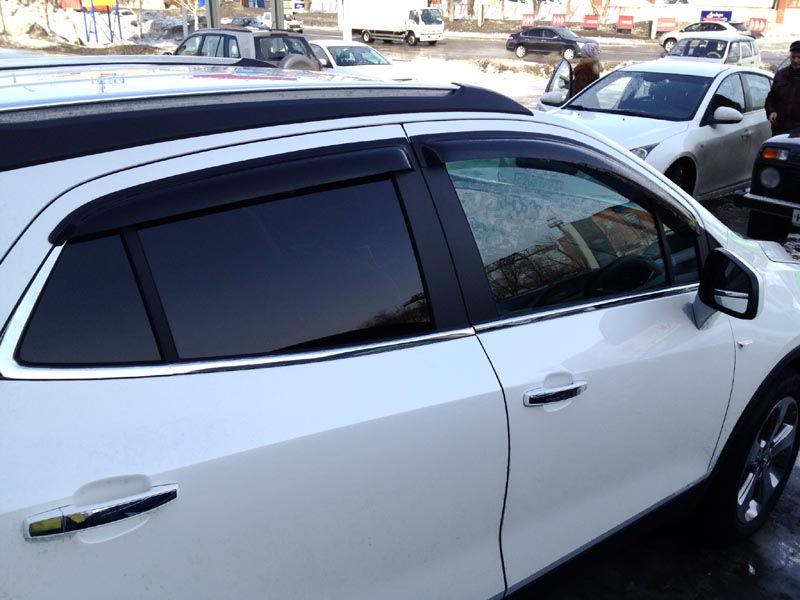 Дефлекторы SIM для окон Opel Mokka 2012-2026. Артикул SOPMOK1232