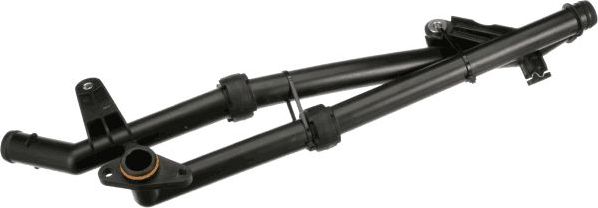 Патрубок радиатора (системы охлаждения) Gates (полимерный материал). Артикул 02-2835