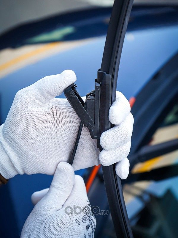 Щетки стеклоочистителя бескаркасные 550/550мм Крючок 9х3, 9х4мм (Airline). Артикул AWBM029