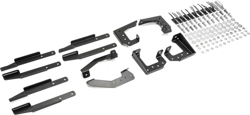 Комплект крепежа к порогам Rival для Volkswagen Touareg II поколение R-Line; R-line Executive. Артикул 9.5801.4